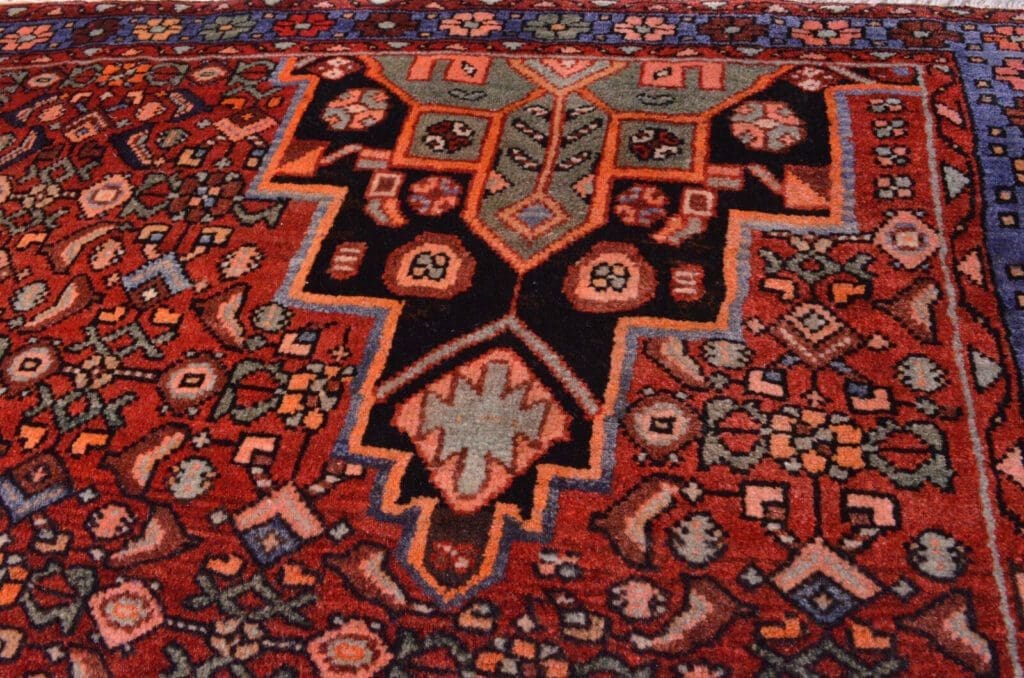 perserteppich-195-x-136-cm-250000-knoten-strapazierfahig-mit-4 Persian Rug Nordwest-Persien 195 x 136 cm Wool Hand-knotted