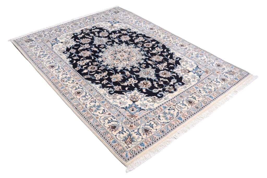 Persian Rug Nain 200 x 150 cm Wool Hand-knotted