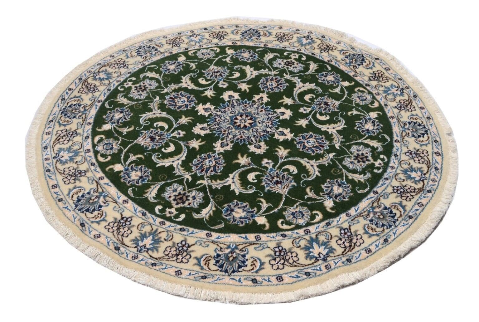 Persian Rug Nain 150 x 150 cm Wool Hand-knotted