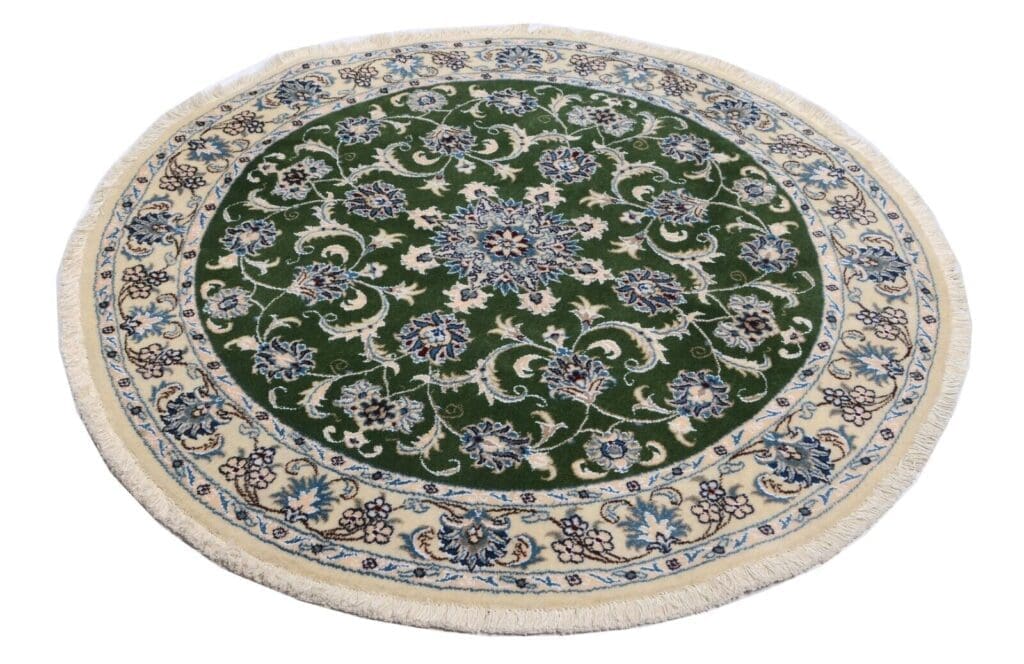 Persian Rug Nain 150 x 150 cm Wool Hand-knotted