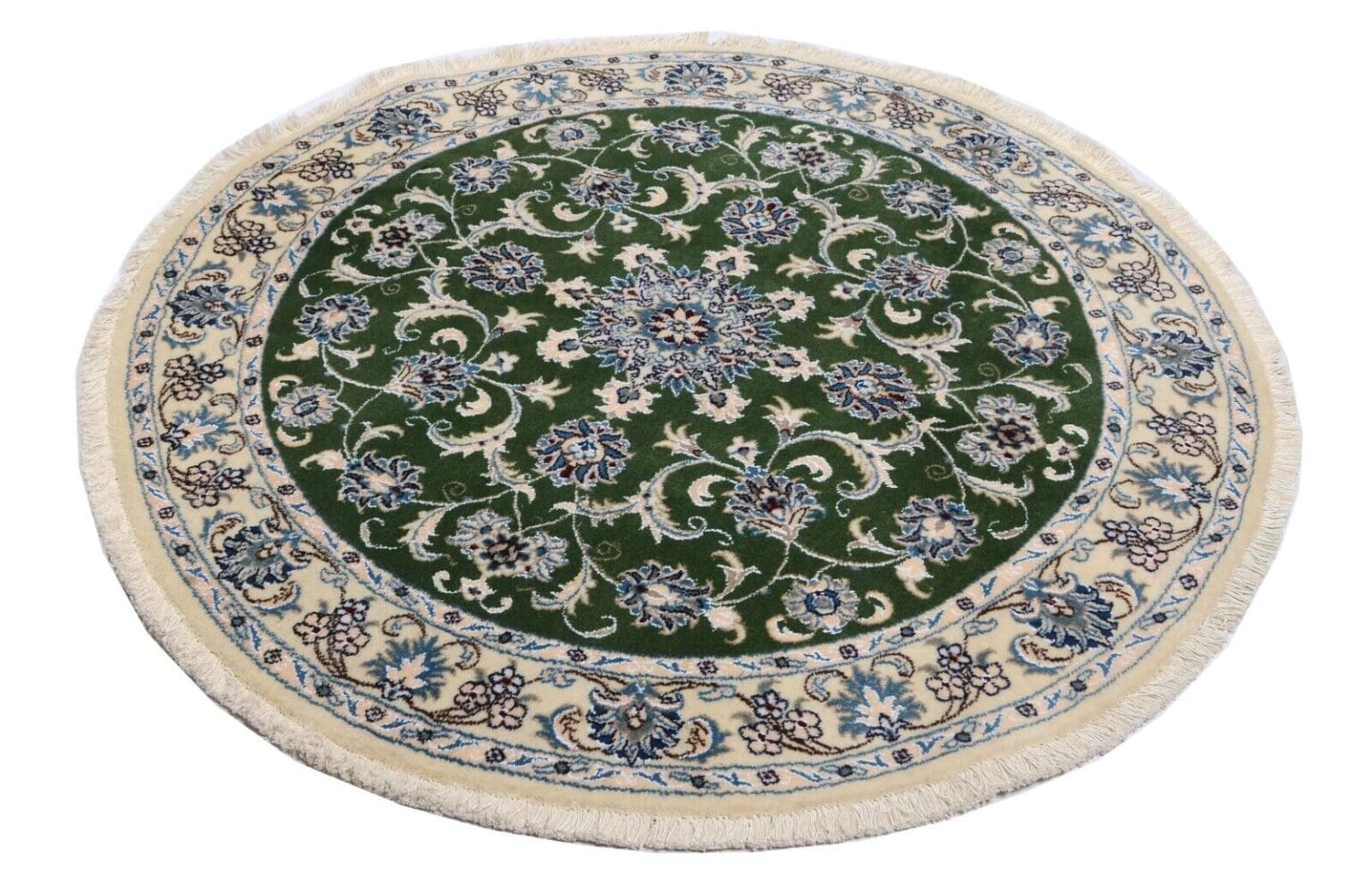Persian Rug Nain 150 x 150 cm Wool Hand-knotted