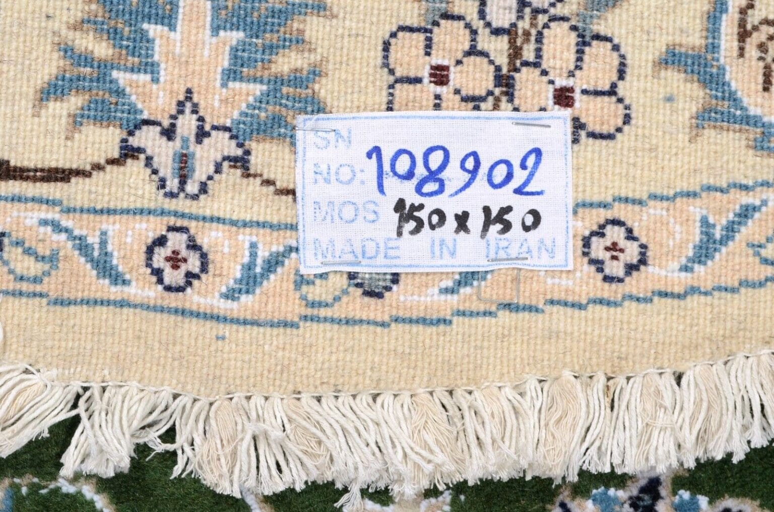 Persian Rug Nain 150 x 150 cm Wool Hand-knotted