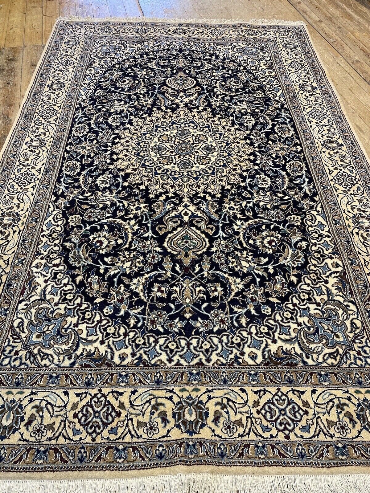Persian Rug Nain 300x200 cm Wool Hand-knotted