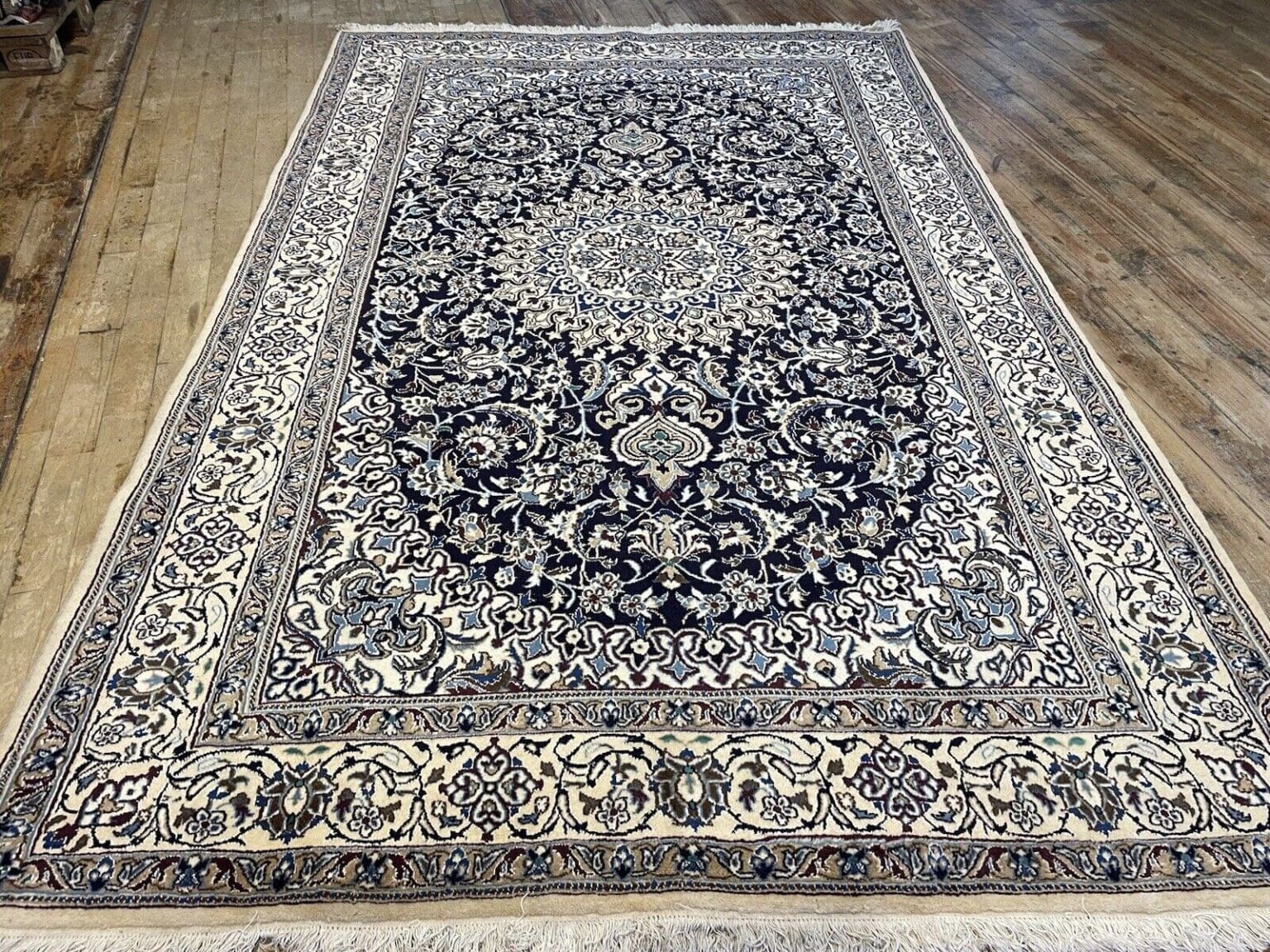Persian Rug Nain 300x200 cm Wool Hand-knotted