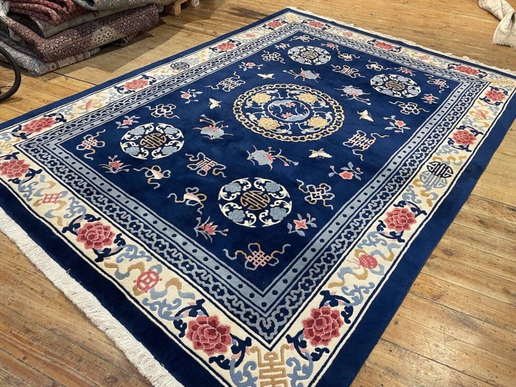 exquisiter-peking-antik-liebhaber-stuck-teppich-250x350-cm-seltenes-3 Oriental Rug Peking 250 x 350 cm Wool Hand-knotted