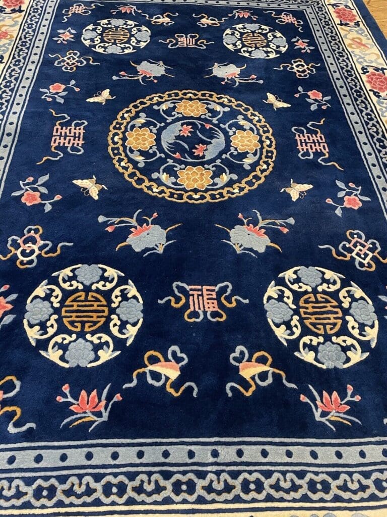 exquisiter-peking-antik-liebhaber-stuck-teppich-250x350-cm-seltenes-8 Oriental Rug Peking 250 x 350 cm Wool Hand-knotted