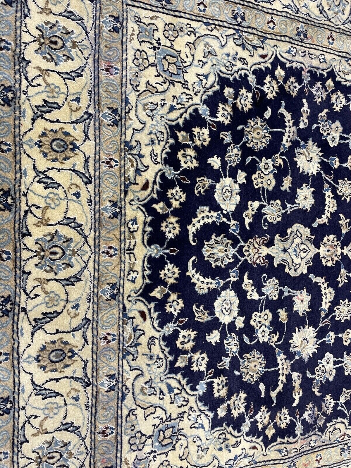 Persian Rug Nain 300 x 200 cm Wool Hand-knotted