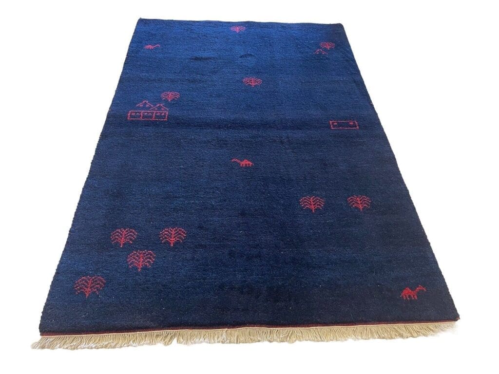 perserteppich-180x120-cm-handgesponnene-schurwolle-in-naturfarbe-blau-1-1 Persian Rug 180x120 cm Wool Hand-knotted