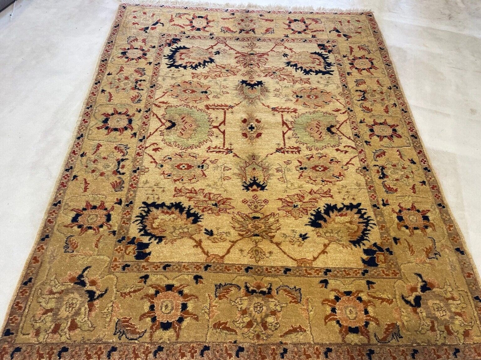 Persian Rug Kerman 200 x 150 cm Wool Hand-knotted