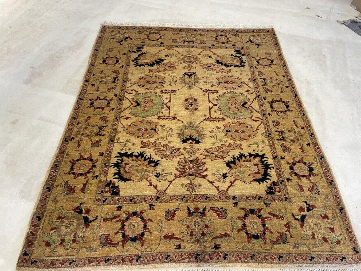 Persian Rug Kerman 200 x 150 cm Wool Hand-knotted
