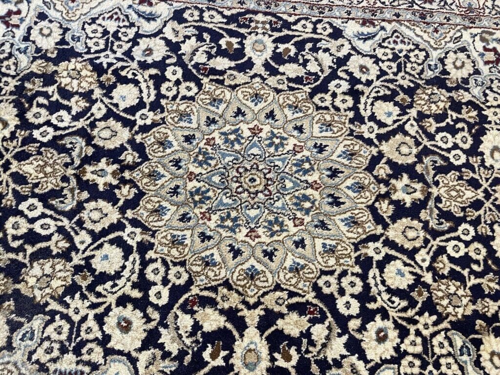 Persian Rug Nain 200x120 cm Wool Hand-knotted