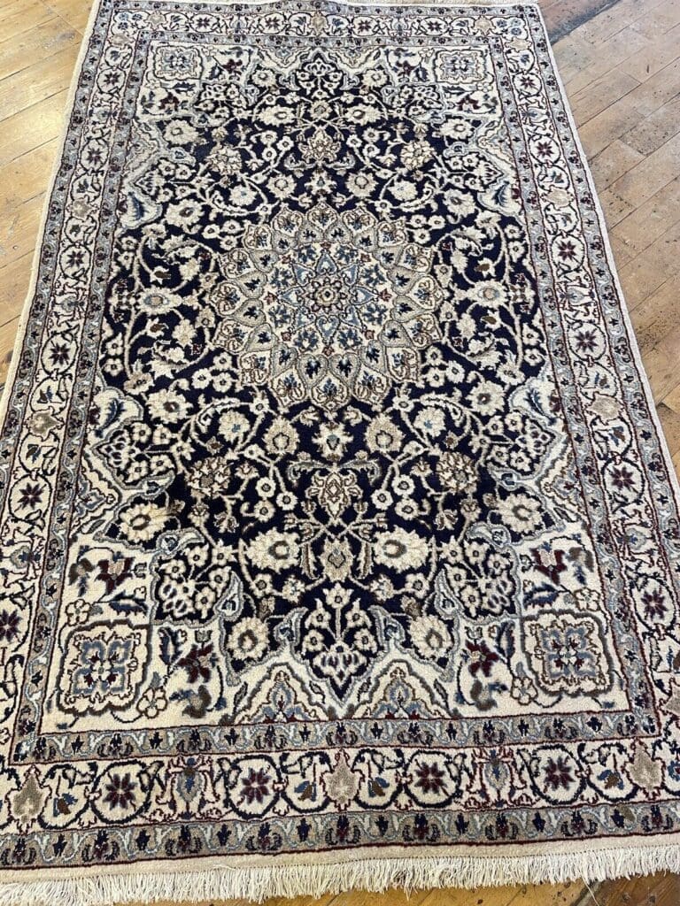 Persian Rug Nain 200x120 cm Wool Hand-knotted