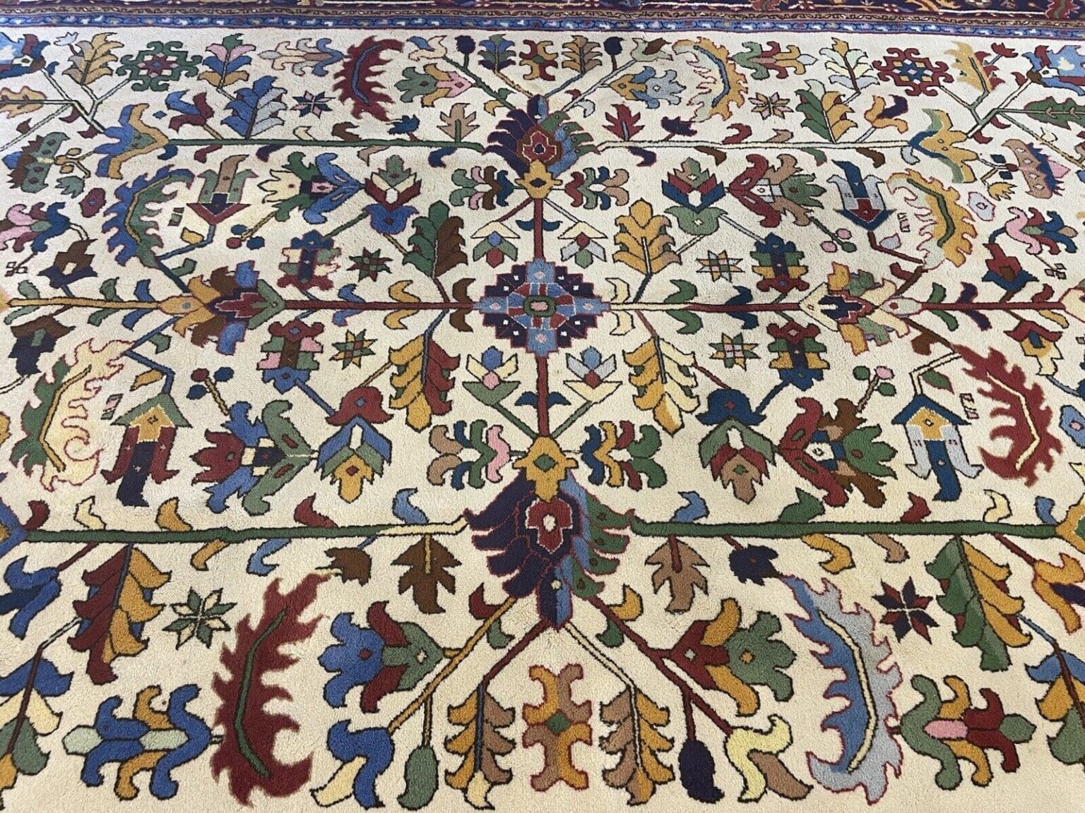 Persian Rug Heriz 350 x 250 cm Wool Hand-knotted