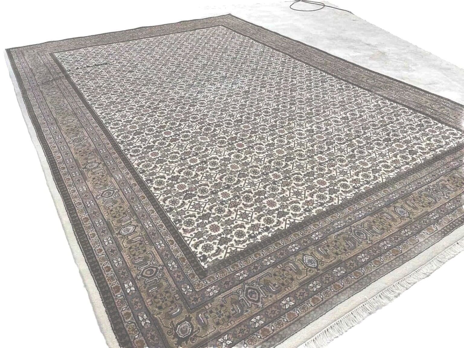 extrem-feiner-bijar-perserteppich-350x250-cm-400000-knoten-qm-aus-1 Oriental Rug Kashmir 350 x 250 cm Wool Hand-knotted
