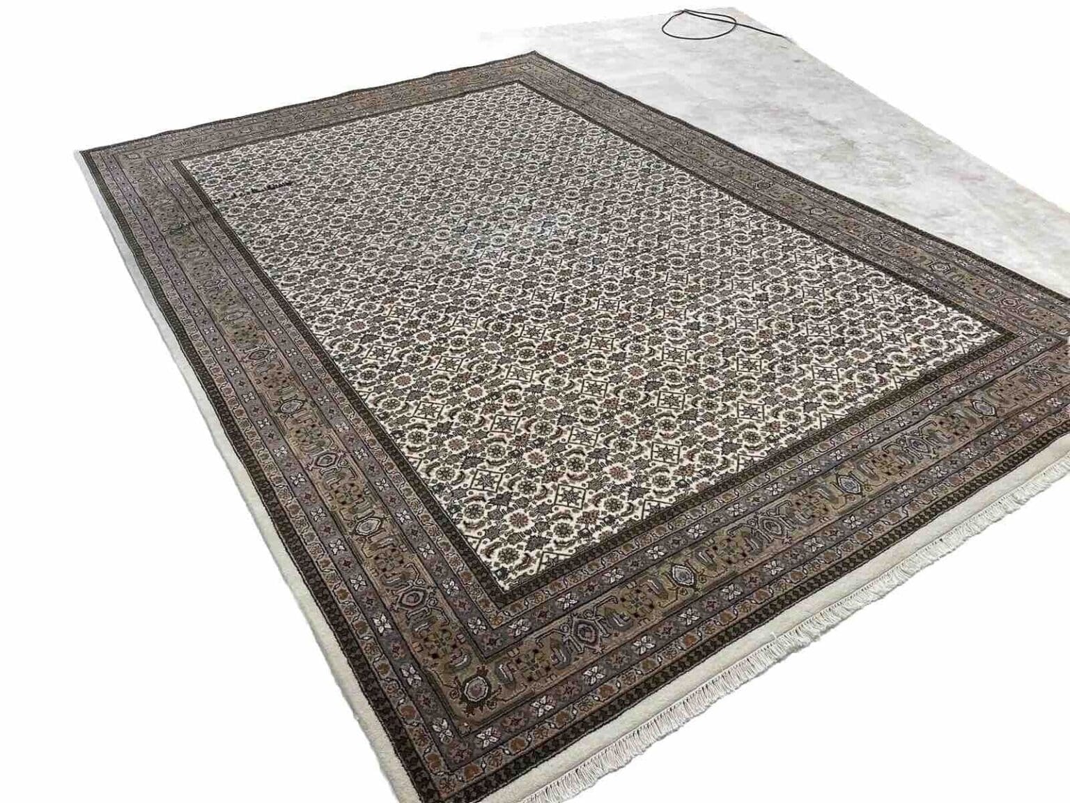 extrem-feiner-bijar-perserteppich-350x250-cm-400000-knoten-qm-aus-4 Oriental Rug Kashmir 350 x 250 cm Wool Hand-knotted