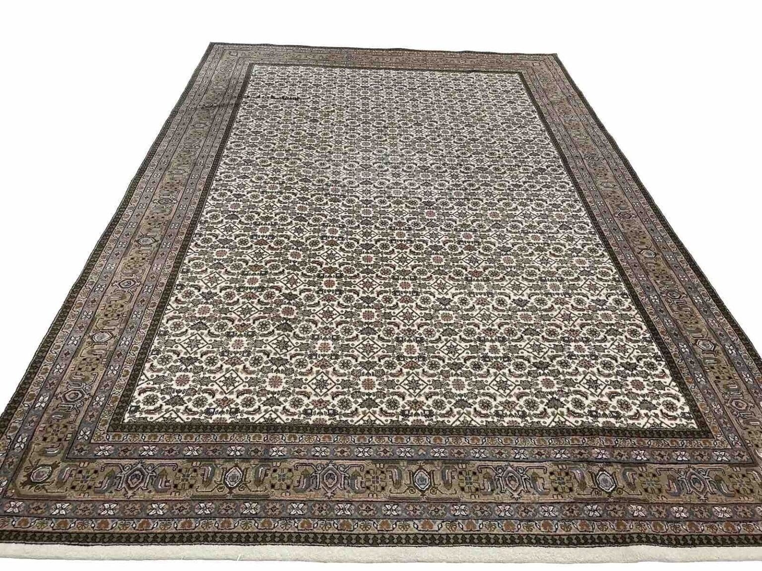 extrem-feiner-bijar-perserteppich-350x250-cm-400000-knoten-qm-aus-7 Oriental Rug Kashmir 350 x 250 cm Wool Hand-knotted