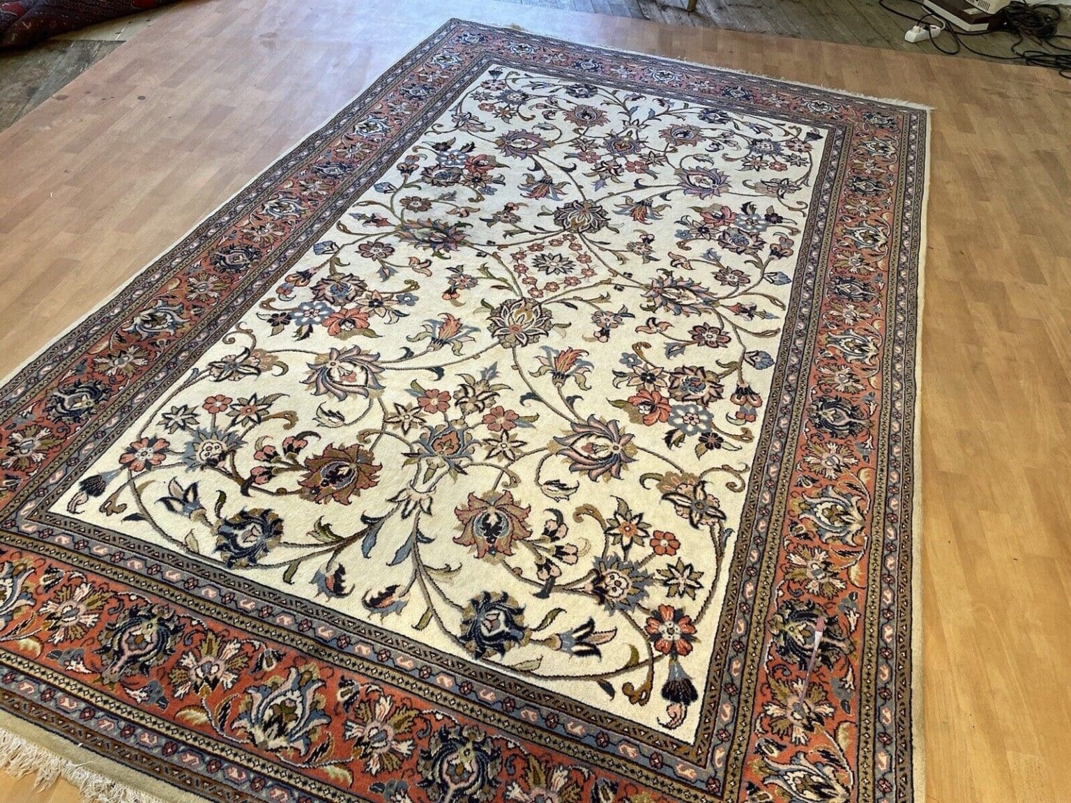 Persian Rug Sarouk 320x210 cm Wool Hand-knotted
