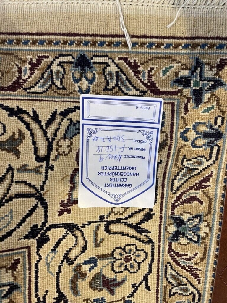 Persian Rug Nain 300x200 cm Wool Hand-knotted