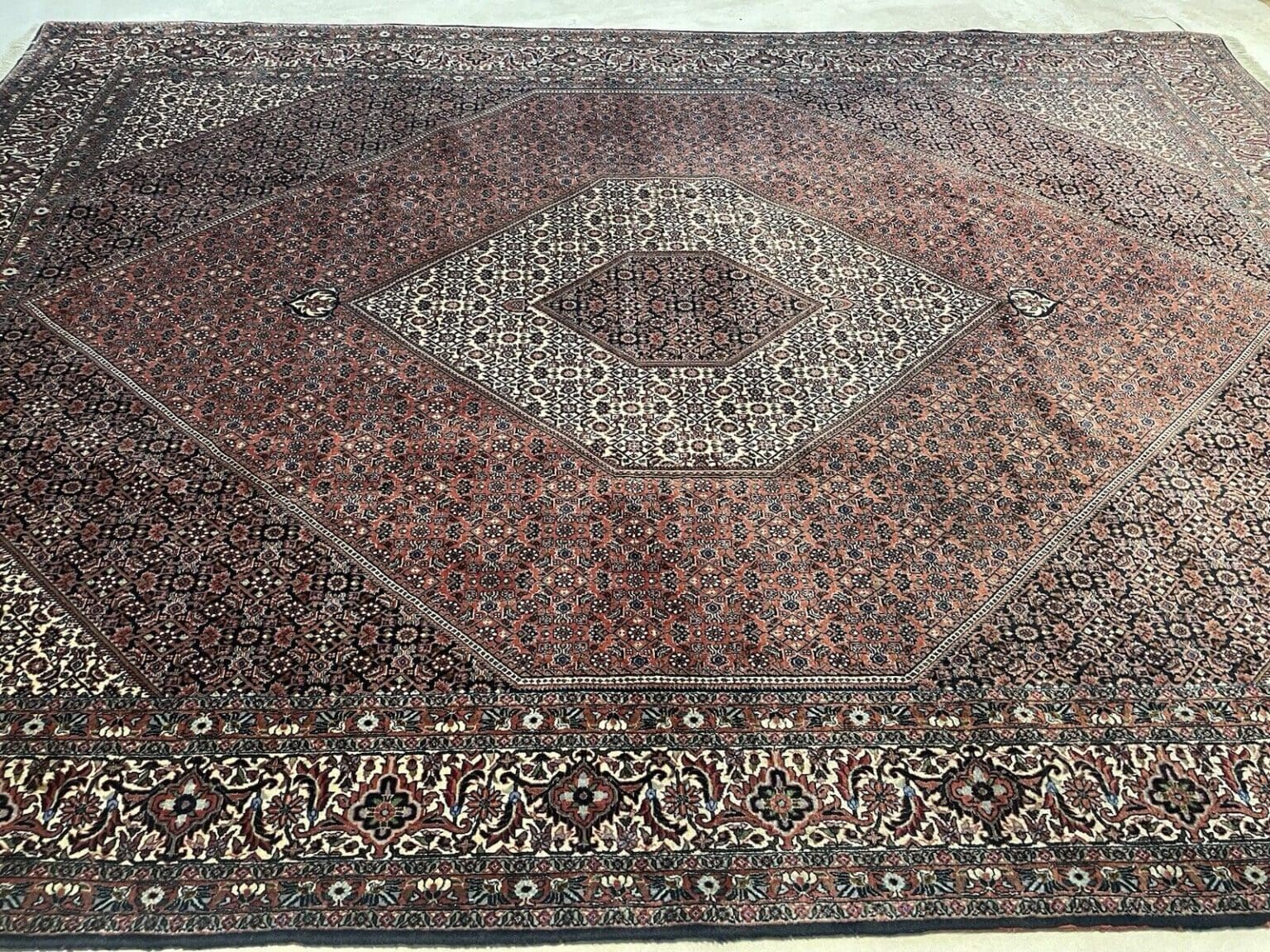 Oriental Rug Bijar 350 x 250 cm Wool Hand-knotted