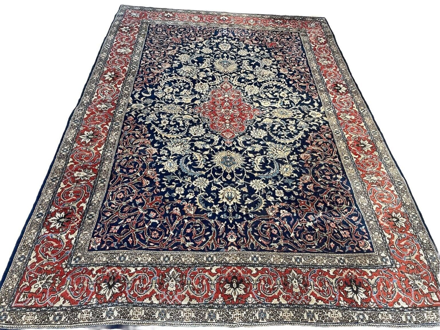 Persian Rug Sarouk 310x220 cm Wool Hand-knotted