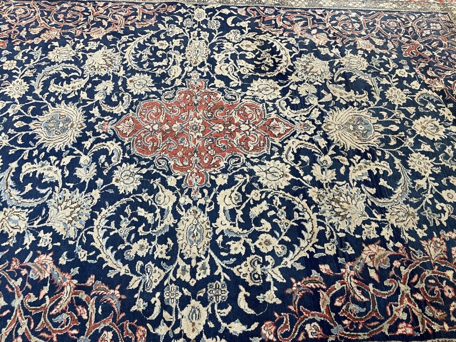 Persian Rug Sarouk 310x220 cm Wool Hand-knotted