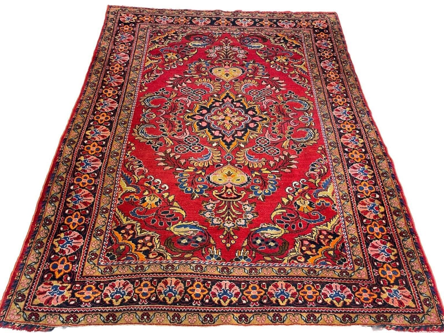 Persian Rug Lilian 185 x 150 cm Wool Hand-knotted