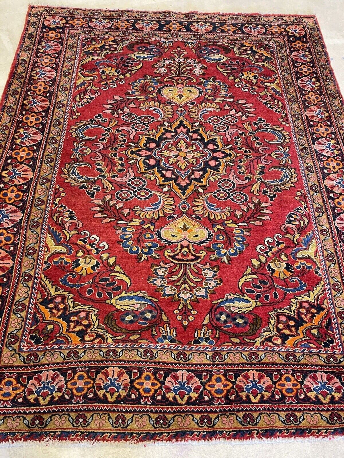 Persian Rug Lilian 185 x 150 cm Wool Hand-knotted