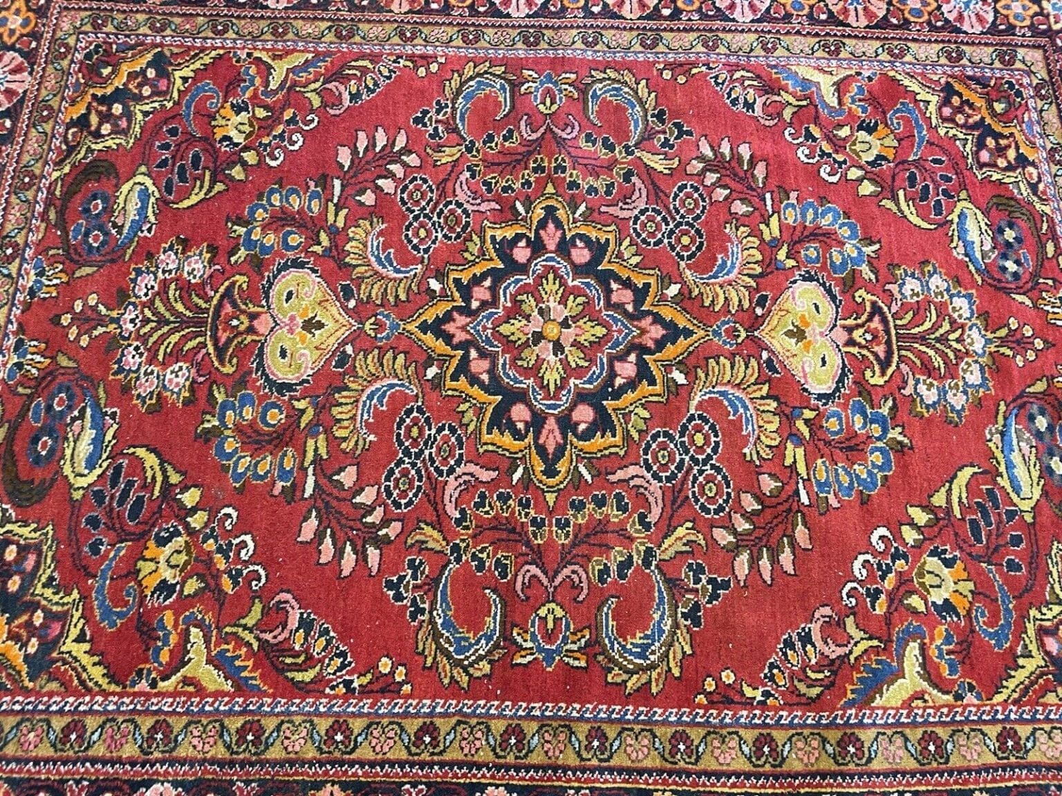Persian Rug Lilian 185 x 150 cm Wool Hand-knotted