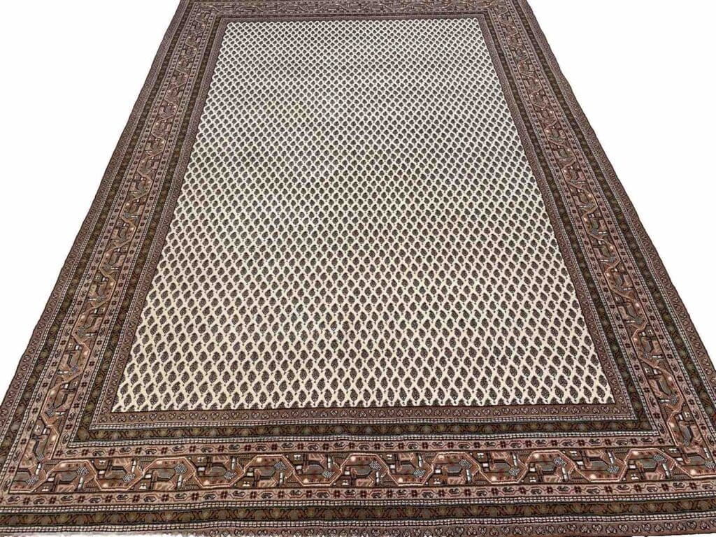 beige-sarough-mir-perserteppich-300x200-cm-380000-knoten-pro-qm-extrem-2 Persian Rug Sarouk 300 x 200 cm Cork wool Hand-knotted