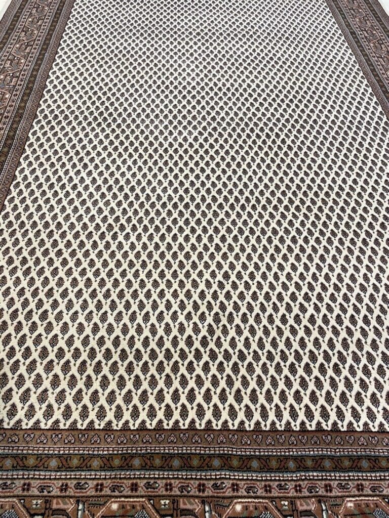 beige-sarough-mir-perserteppich-300x200-cm-380000-knoten-pro-qm-extrem-6 Persian Rug Sarouk 300 x 200 cm Cork wool Hand-knotted