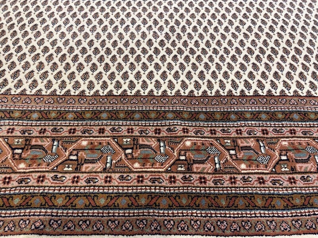beige-sarough-mir-perserteppich-300x200-cm-380000-knoten-pro-qm-extrem-7 Persian Rug Sarouk 300 x 200 cm Cork wool Hand-knotted