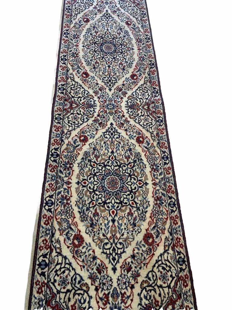 Persian Rug Nain 210x62 cm Wool Hand-knotted