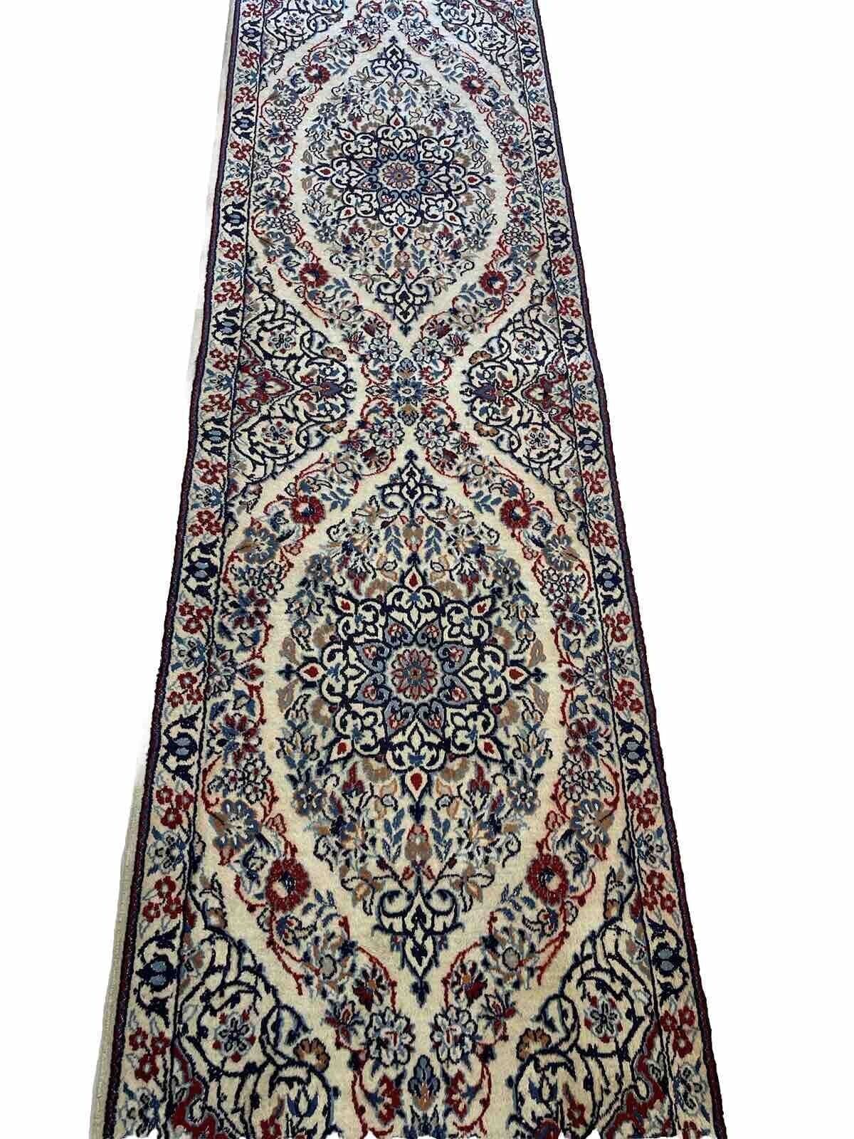 Persian Rug Nain 210x62 cm Wool Hand-knotted
