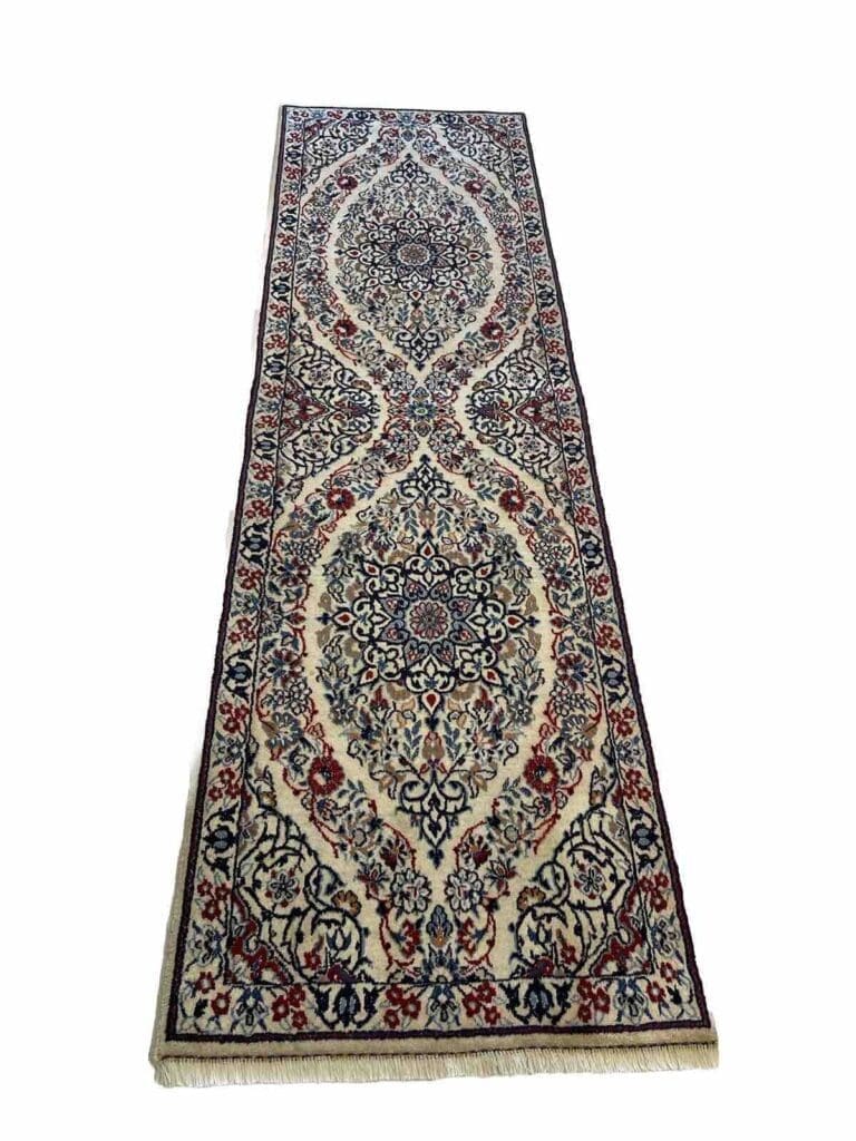 Persian Rug Nain 210x62 cm Wool Hand-knotted