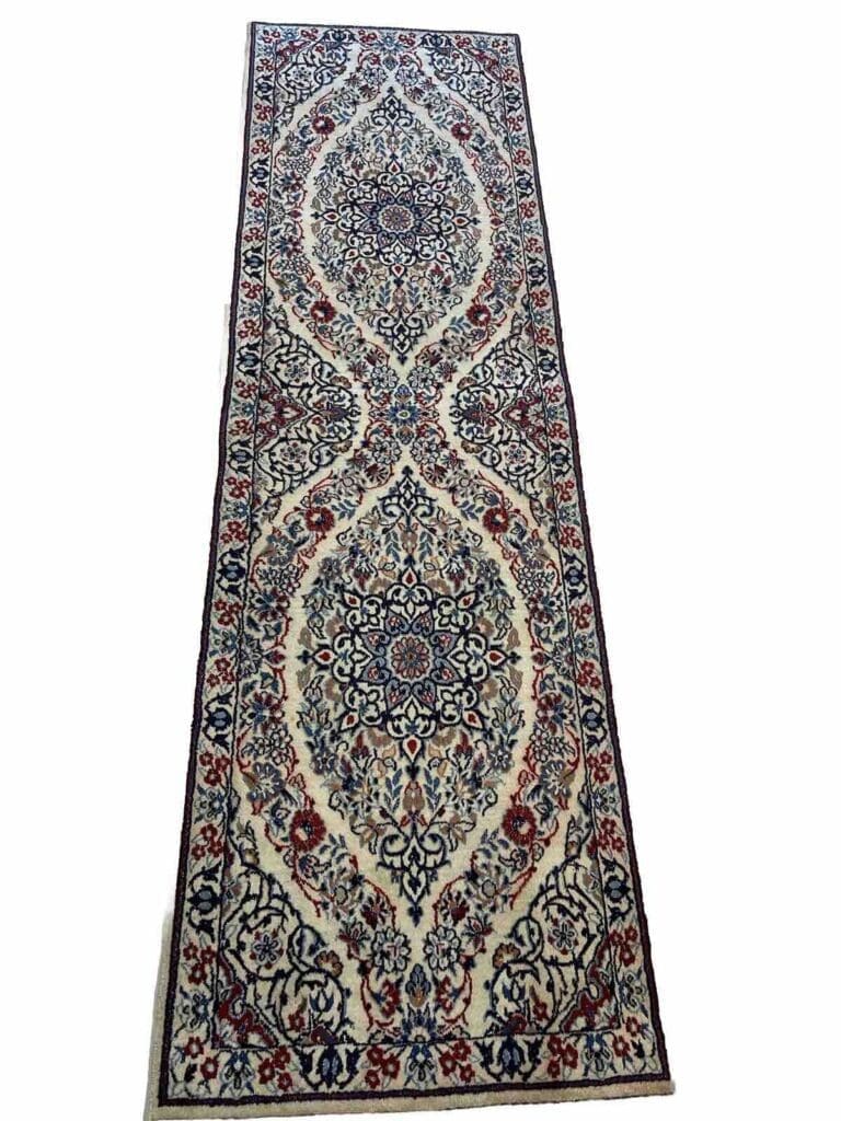 Persian Rug Nain 210x62 cm Wool Hand-knotted