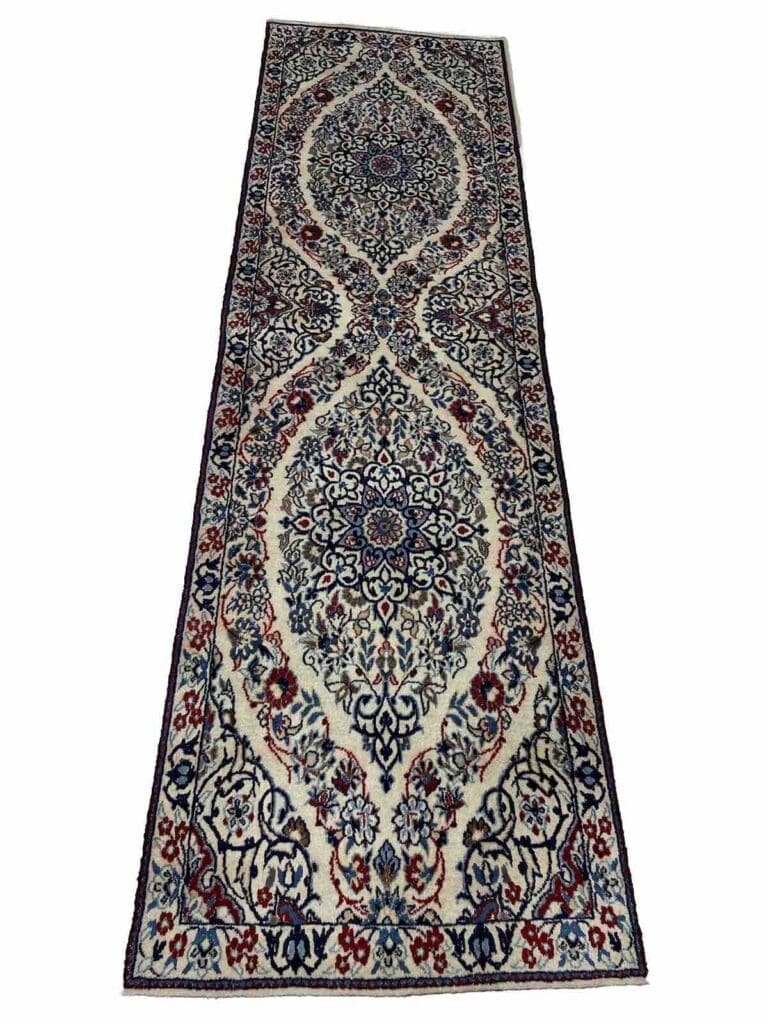 Persian Rug Nain 210x62 cm Wool Hand-knotted