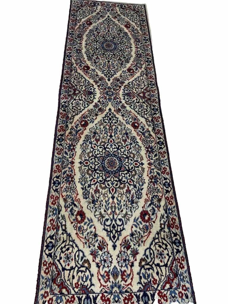 Persian Rug Nain 210x62 cm Wool Hand-knotted