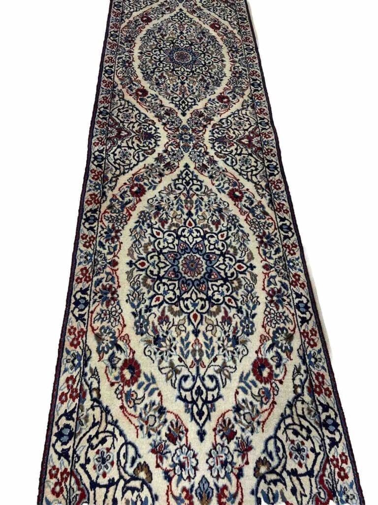 Persian Rug Nain 210x62 cm Wool Hand-knotted