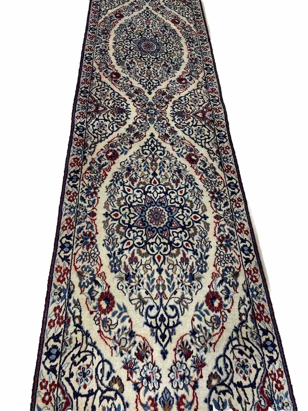 Persian Rug Nain 210x62 cm Wool Hand-knotted