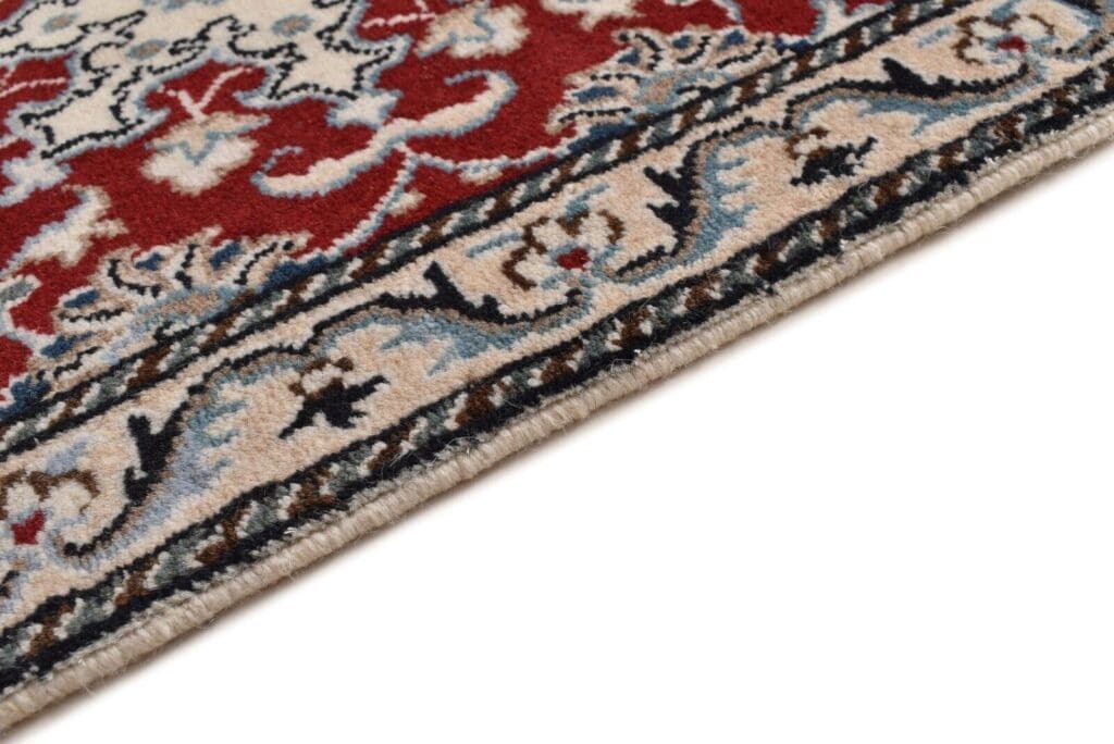 Persian Rug Nain Kashmir 90 x 60 cm Wool Hand-knotted