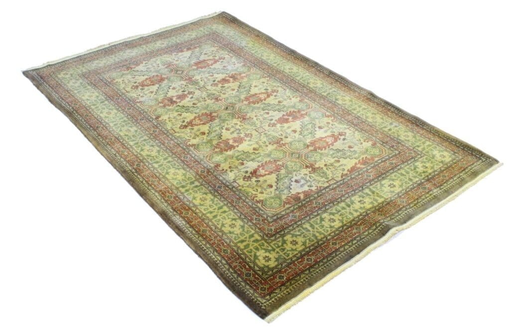 Persian Rug Qom 166 x 131 cm Silk Hand-knotted
