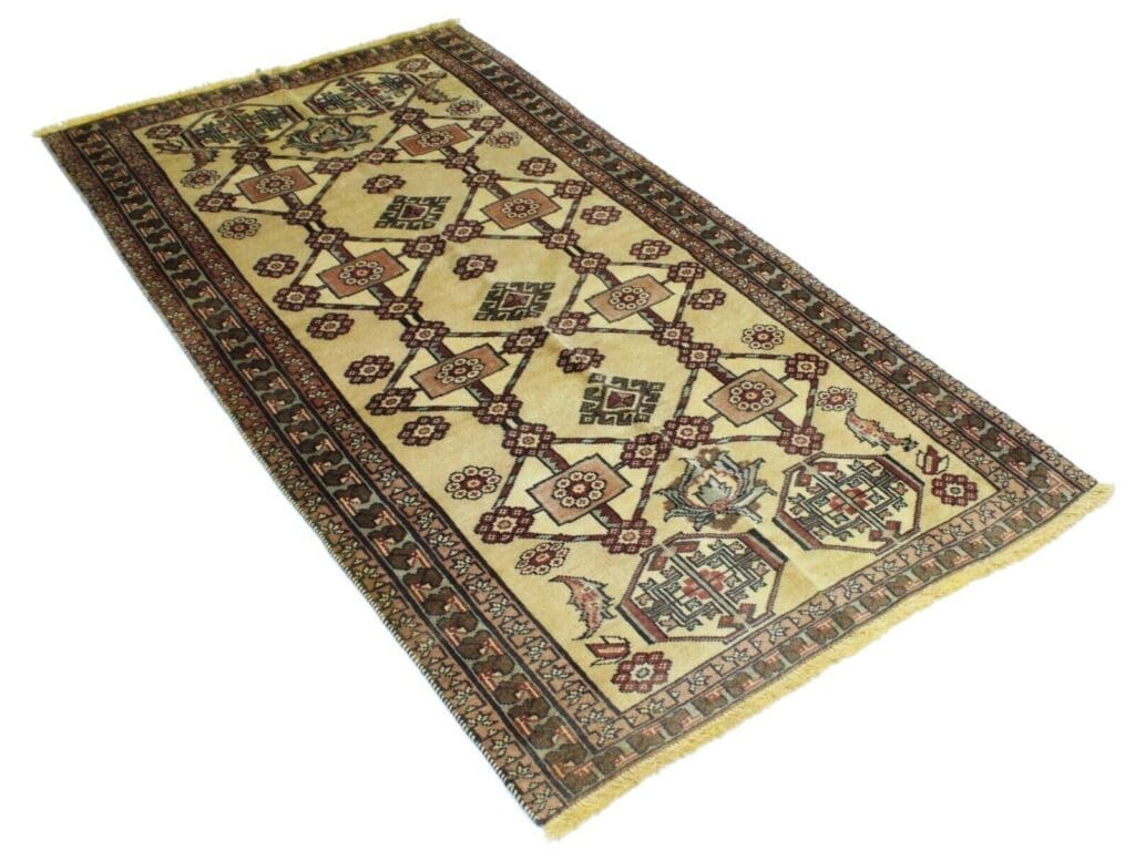 Oriental Rug Shiraz 202 x 110 cm Wool Hand-knotted