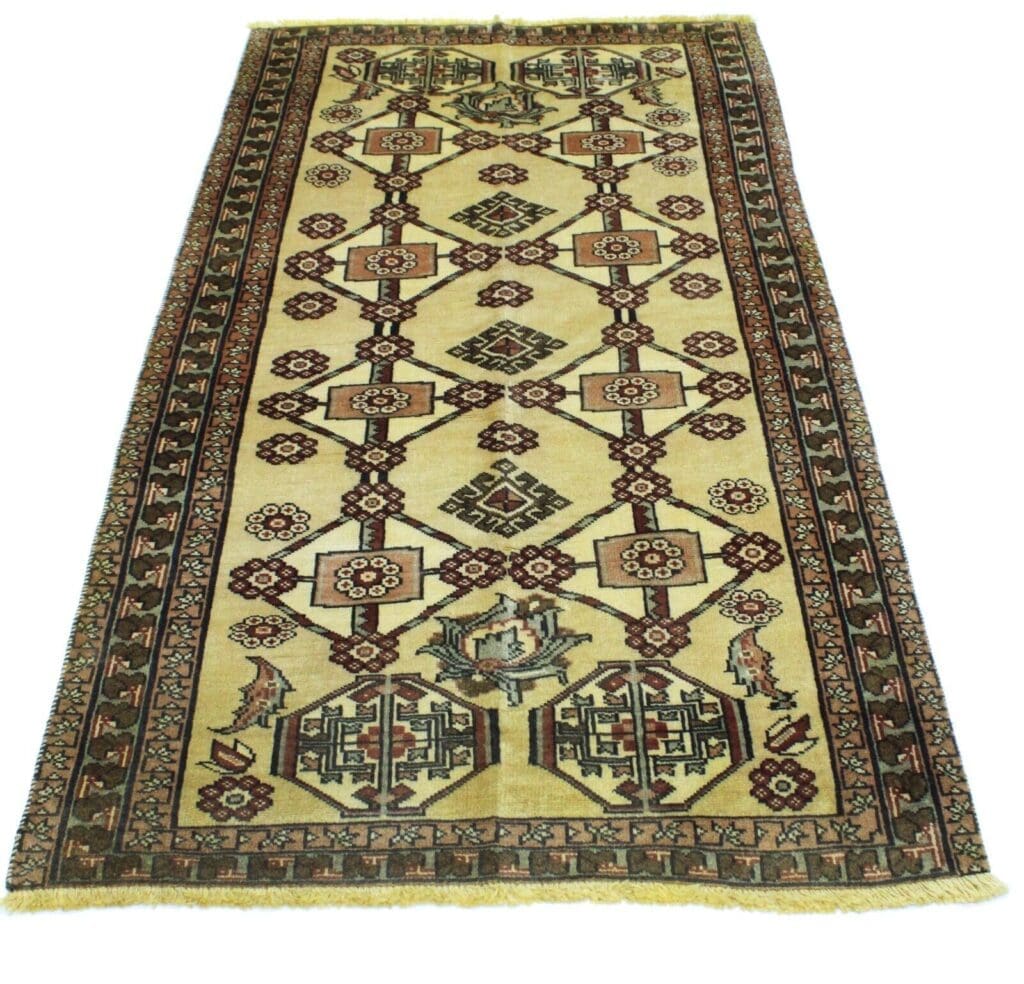 Oriental Rug Shiraz 202 x 110 cm Wool Hand-knotted