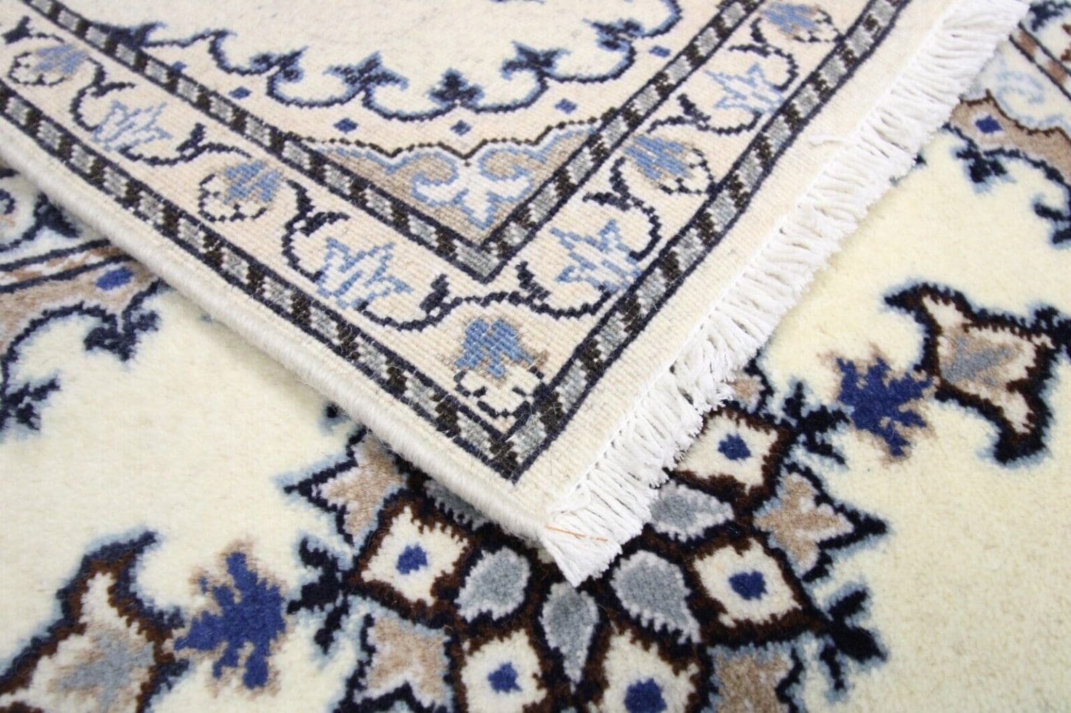 original-perserteppich-2-wahl-nain-poshti-40-cm-x-60-cm-top-zustand-1-9 Persian Rug Nain 40 cm x 60 cm Wool Hand-knotted
