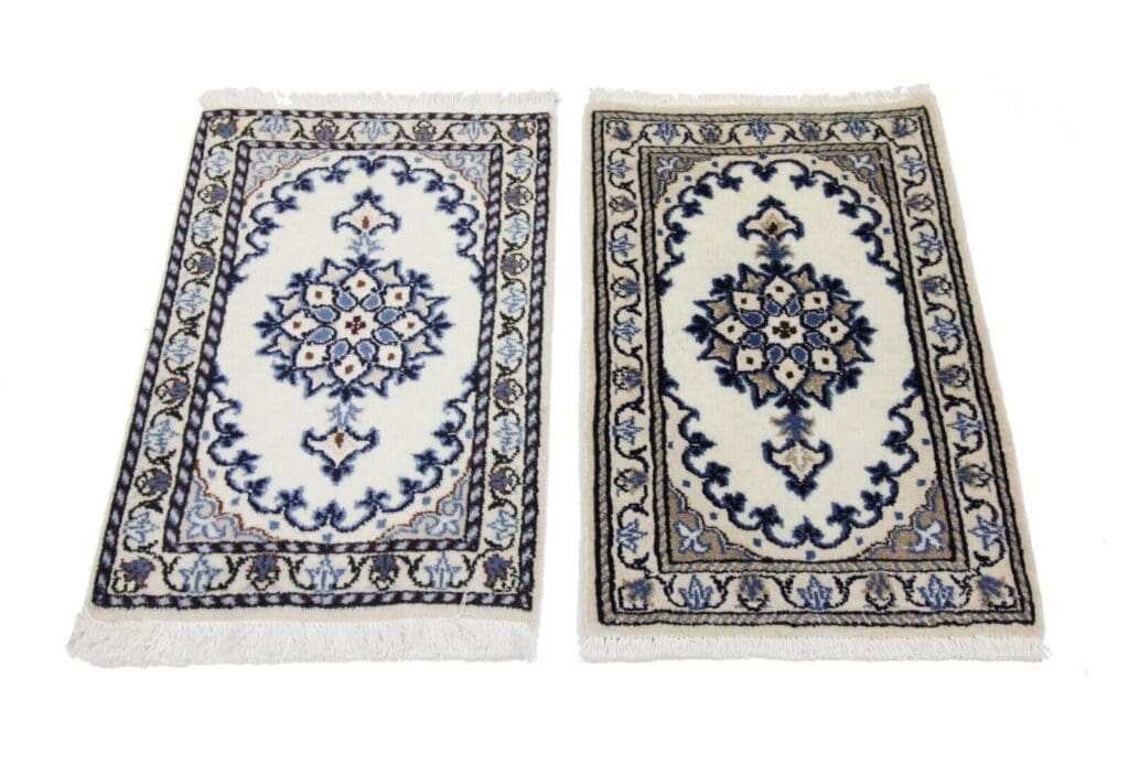 Persian Rug Nain 40 x 60 cm Wool Hand-knotted