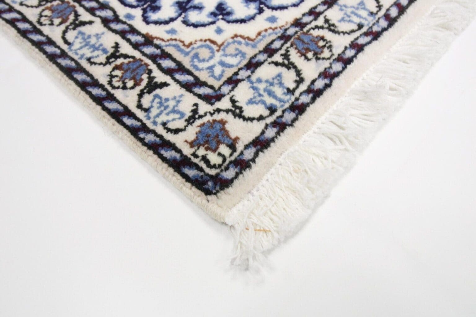 Persian Rug Nain 40 x 60 cm Wool Hand-knotted