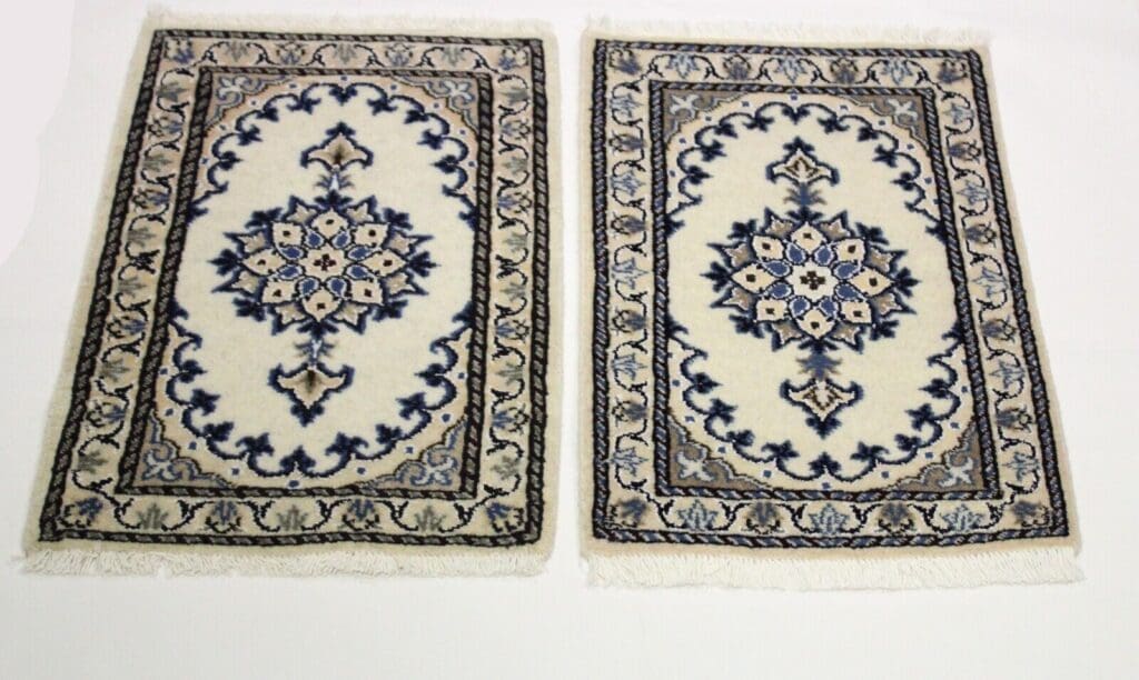 original-perserteppich-2-wahl-nain-poshti-40-cm-x-60-cm-top-zustand-1-17 Persian Rug Nain 40 x 60 cm Wool Hand-knotted