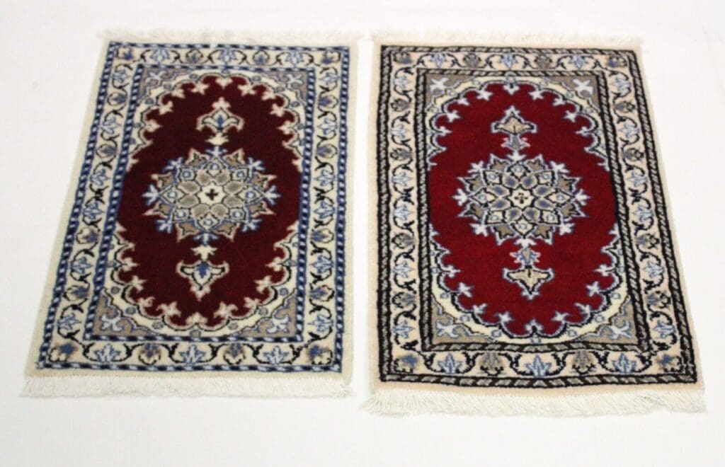 Persian Rug Nain 40 x 60 cm Wool Hand-knotted