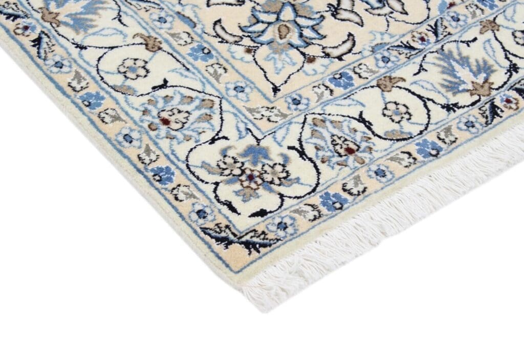 Persian Rug Nain 210 x 122 cm Wool Hand-knotted
