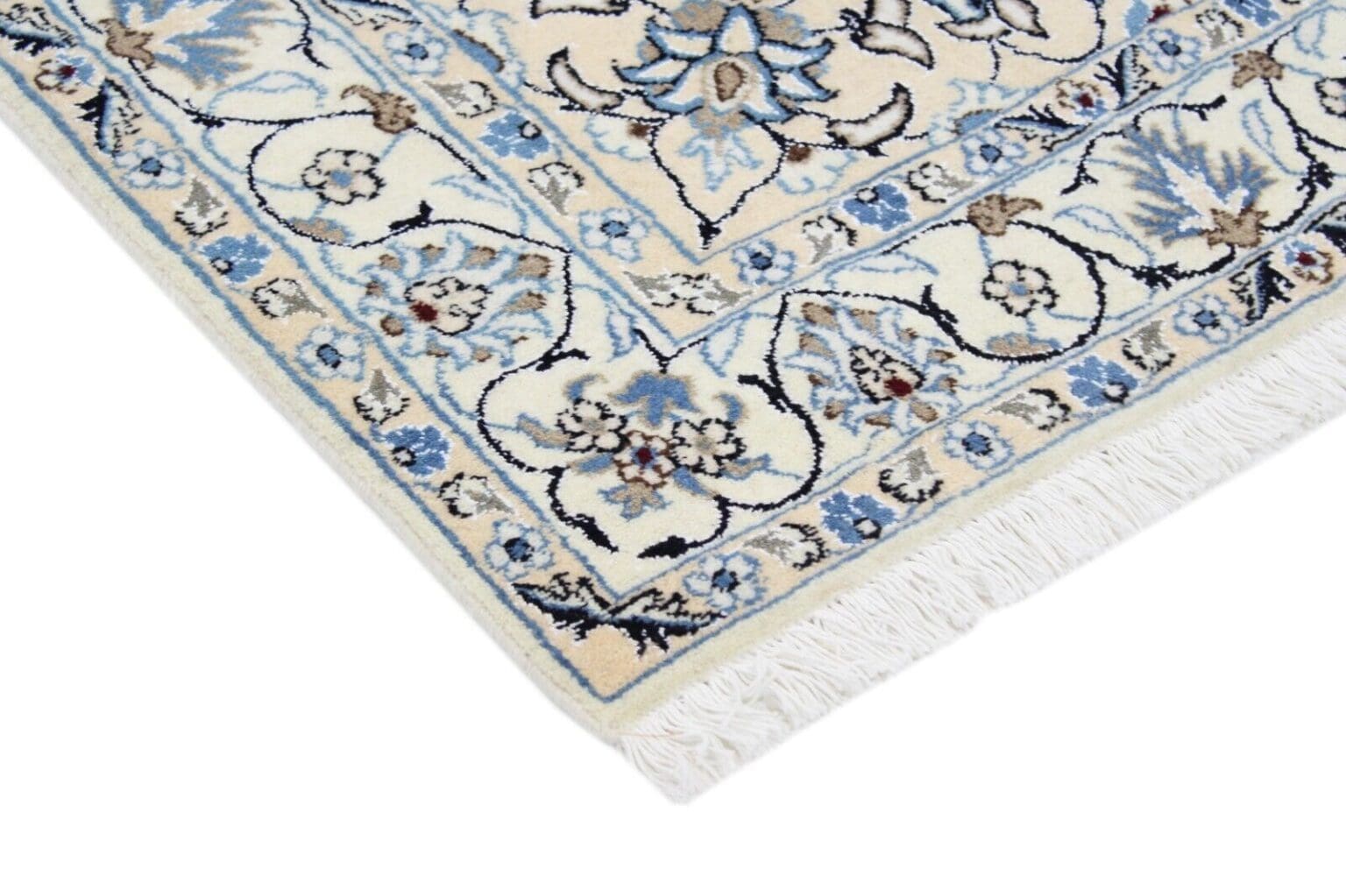 Persian Rug Nain 210 x 122 cm Wool Hand-knotted